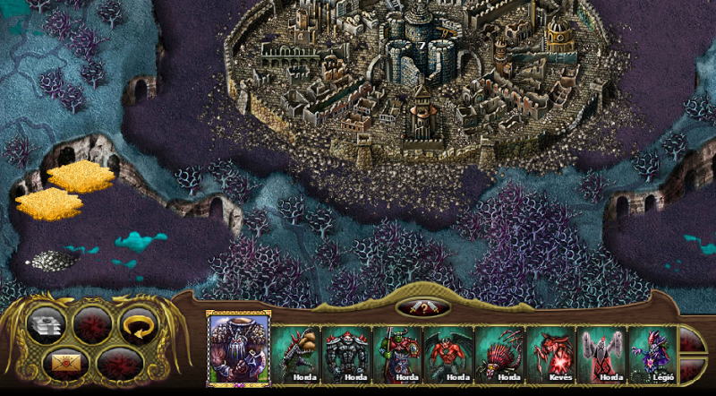 Sajnos a mágia ködbe burkolta az ellenséges sereg pontos méretét, de a kémeim biztosan állították, hogy egy szörnyhős is a sereggel van.<br />Tudtam, hogy egy ilyen sereg ellen segítségre lesz szükségem, de sajnos a klántársaim közül akkor még senki sem volt elérhető.<br />Szerencsére pár perc elteltével megérkezett AljasGetto barátom és onnantól már együtt terveztük tovább a támadást.